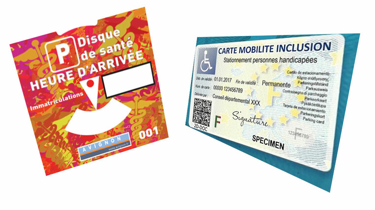 Stationnement des PMR et des professionnels de santé